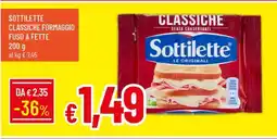 Famila Sottilette Classiche Formaggio Fuso a Fette offerta