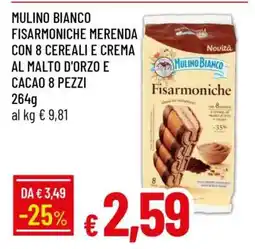 Famila MULINO BIANCO FISARMONICHE MERENDA offerta