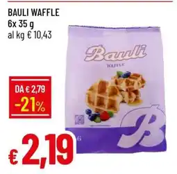 Famila BAULI WAFFLE offerta