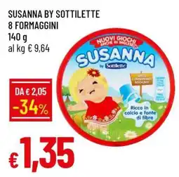 Famila SUSANNA BY SOTTILETTE 8 FORMAGGINI offerta