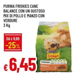 Famila PURINA FRISKIES CANE BALANCE offerta