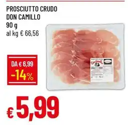 Famila PROSCIUTTO CRUDO DON CAMILLO offerta