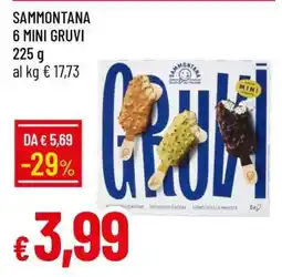 Famila SAMMONTANA 6 MINI GRUVI offerta