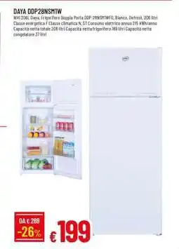Famila DAYA DDP28NSM1W offerta