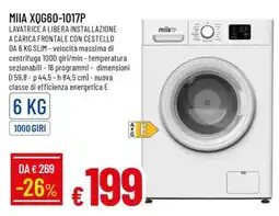 Famila MIIA XQG60-1017P offerta