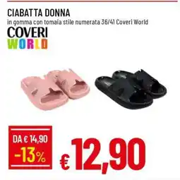 Famila Ciabatta Donna offerta