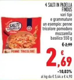 4 salti in padella FINDUS