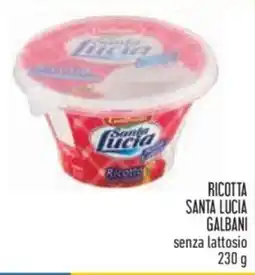 Conad City Ricotta santa lucia GALBANI offerta
