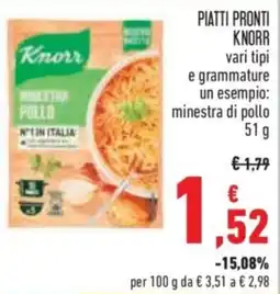 Conad City Piatti pronti KNORR offerta