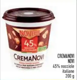 Conad City CREMANOVI NOVI 45% nocciole italiane offerta