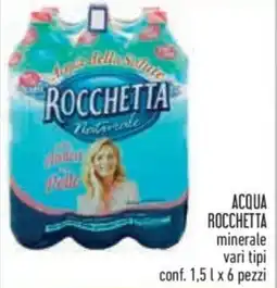 Conad City ACQUA ROCCHETTA minerale vari tipi offerta