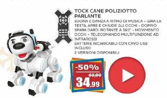 Happy Casa Tock Cane Poliziotto Parlante offerta