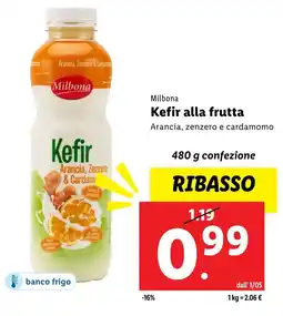 Lidl Milbona Kefir alla frutta offerta