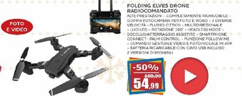 Folding Elves Drone Radiocomandato
