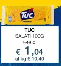 Coop Radenza Tuc salati offerta
