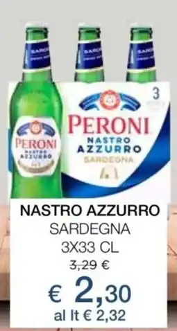 Coop Radenza Nastro azzurro sardegna offerta