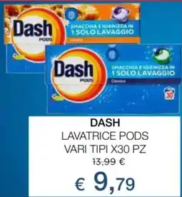 Coop Radenza Dash lavatrice pods offerta