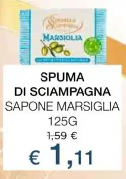 Coop Radenza Spuma di sciampagna sapone marsiglia offerta