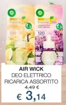 Air wick deo elettrico ricarica assortito