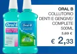 Oral b collutorio denti e gengive/ complete