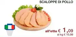 Coop Radenza Scaloppe di pollo offerta