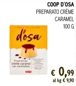 Coop d'osa preparato crème caramel