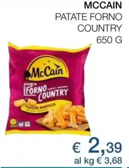 Mccain patate forno country