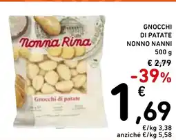 Spazio Conad Gnocchi di patate nonno nanni offerta