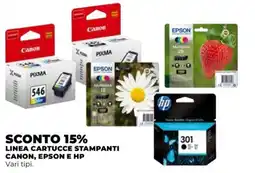 Unicoop Linea cartucce stampanti canon, epson e hp offerta