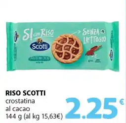 Famila Superstore RISO SCOTTI crostatina al cacao offerta