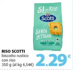 Famila Superstore RISO SCOTTI biscotto rustico con riso offerta