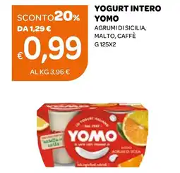 Ekom Yogurt intero YOMO offerta