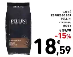 Spazio Conad Caffè espresso bar pellini cremoso, offerta
