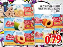 Jolly succhi di frutta assortimento