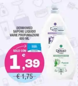 Splendidi e Splendenti Dermomed sapone liquido varie profumazioni offerta