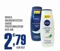 Splendidi e Splendenti Nivea bagnodoccia varie profumazioni offerta