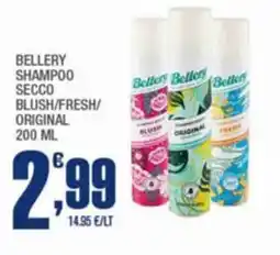 Splendidi e Splendenti Bellery shampoo secco blush/fresh/ original offerta