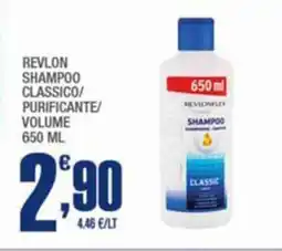 Splendidi e Splendenti Revlon shampoo classico/ purificante/ volume offerta