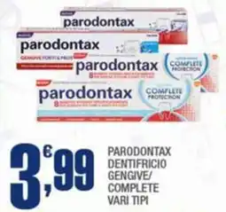 Splendidi e Splendenti Parodontax dentifricio gengive/ complete offerta