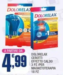 Splendidi e Splendenti Dolorelax cerotti effetto caldo 3 pz/per magnetoterapia 18 pz offerta