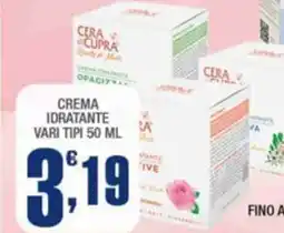 Splendidi e Splendenti Crema idratante vari tipi offerta