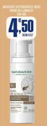Splendidi e Splendenti Mousse detergente viso bava di lumaca offerta