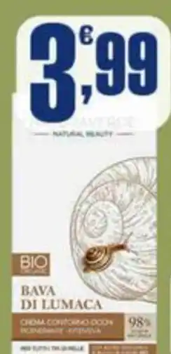 Splendidi e Splendenti Bio contorno occhi con bava di lumaca offerta