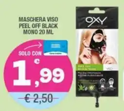 Splendidi e Splendenti Maschera viso peel off black mono offerta
