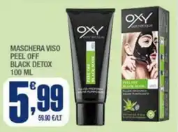Splendidi e Splendenti Maschera viso peel off black detox offerta