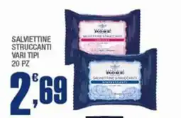 Splendidi e Splendenti Acqua alle rose salviettine struccanti vari tipi offerta