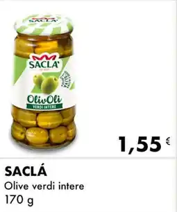 Iper Tosano SACLÁ Olive verdi intere offerta