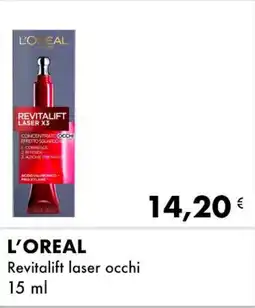 Iper Tosano L'OREAL Revitalift laser occhi offerta