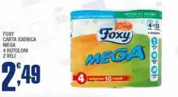 Splendidi e Splendenti Foxy carta igienica mega offerta