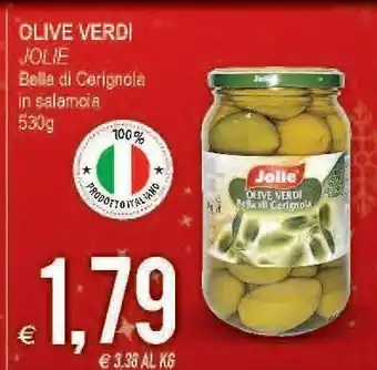 MD Discount Olive verdi bella di cerignota in salamoia offerta